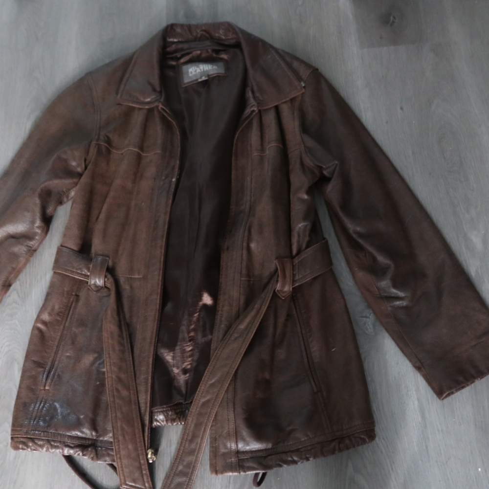 Wilson's leather jacket - brown